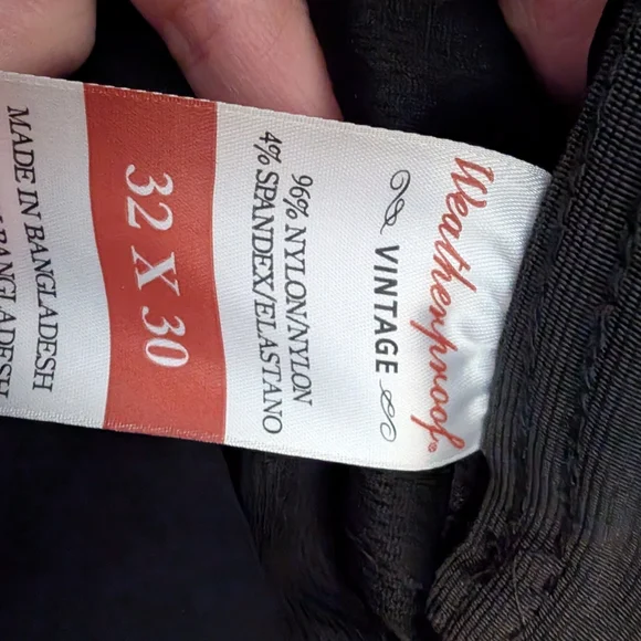 3 For $24 Weatherproof Men's Slim Black Pants - Picture 7 of 8